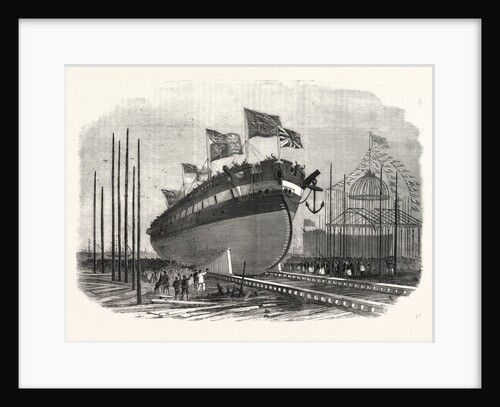 Launch of Her Majesty's Steam-Ram Frigate Resistance at Millwall by Anonymous