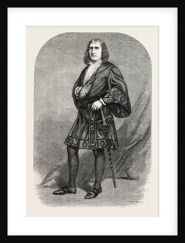 M. Fechter in the Character of Hamlet at the Princess' Theatre by Anonymous