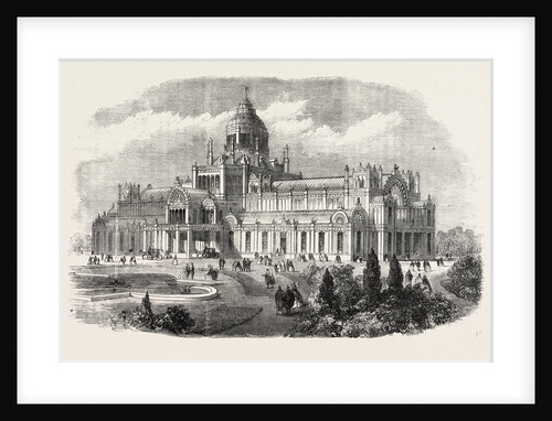 The Palace of Industry at Amsterdam the Netherlands by Anonymous