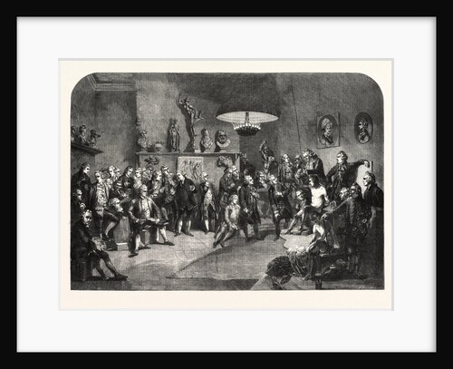 Portraits of All the First Royal Academicians from a Picture by Zoffany in the Royal Collection by Anonymous