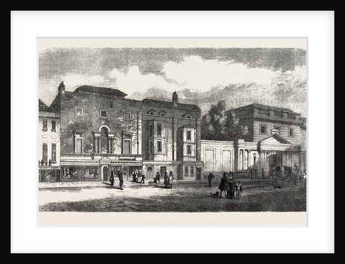 View of the Old Royal Academy in Pall Mall London UK by Anonymous