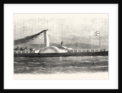 The Southampton and Isle of Wight Improved Steam-Boat Company's Packet Lord of the Isles. by Anonymous