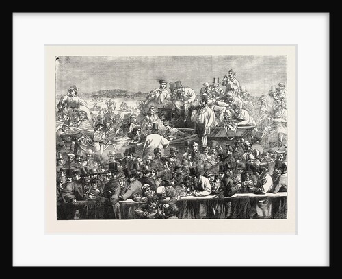 Epsom Races: The Derby Waiting for the Start UK by Anonymous
