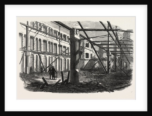 Ruins of the Surrey Music Hall UK by Anonymous