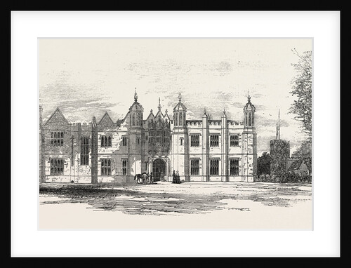 Hengrave Hall Suffolk the Seat of Sir Thomas R. Gage Bart. by Anonymous