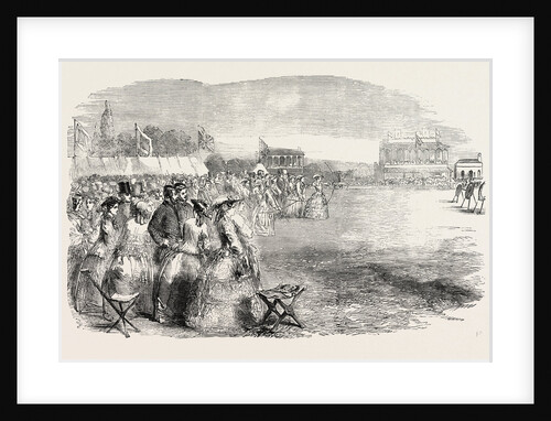 Grand National Archery Meeting on the Race- Ground Shrewsbury by Anonymous