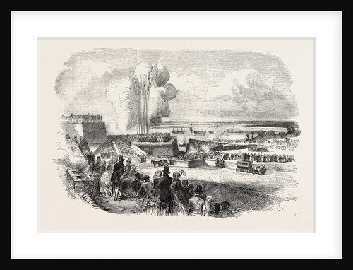 Siege Operations at Chatham: Springing a Mine 1854 by Anonymous