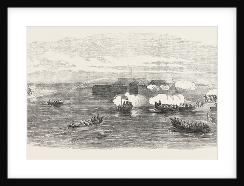 Boat Attack at the Sulineh Mouth of the Danube 1854 by Anonymous