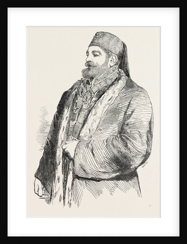 His Highness Said Pacha the New Viceroy of Egypt 1854 by Anonymous