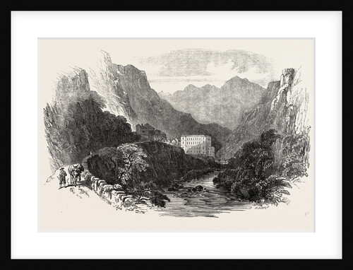 Eaux Chaudes Pyrenees 1854 by Anonymous