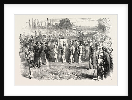 Funeral of Captain Parker at the Champ Des Morts at Pera by Anonymous