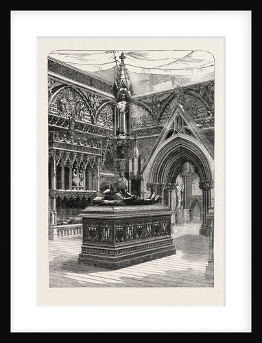 The English Mediaeval Court at the Crystal Palace Sydenham 1854 UK by Anonymous