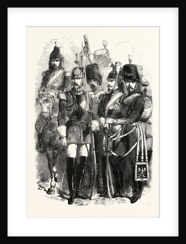Cavalry of the French Imperial Guard 1854 by Anonymous