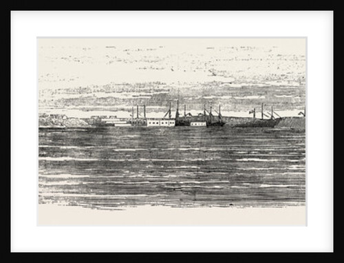 Sveaborg in the Gulf of Finland 1854 by Anonymous