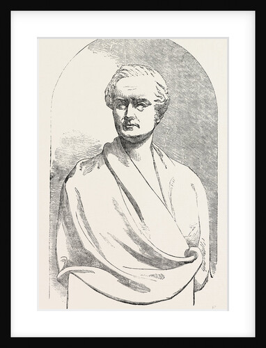 Marble Bust of the Late Sir Robert Peel. by Anonymous