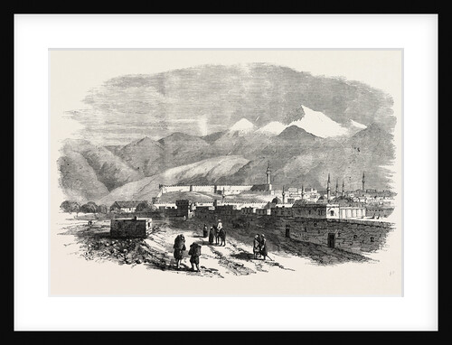 The City of Erzeroom in Asiatic Turkey 1854 by Anonymous