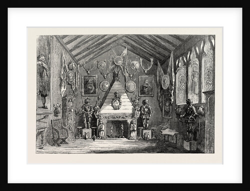 The Oldham Lyceum Educational and Industrial Exhibition the Baronial Hall 1854 by Anonymous