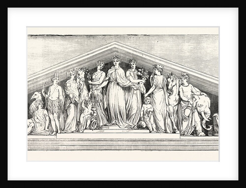 Pediment of the Great Western Royal Hotel Paddington UK by Anonymous