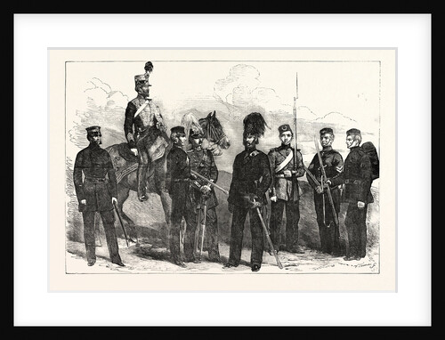 English Militia and Yeomanry Cavalry 1854 by Anonymous