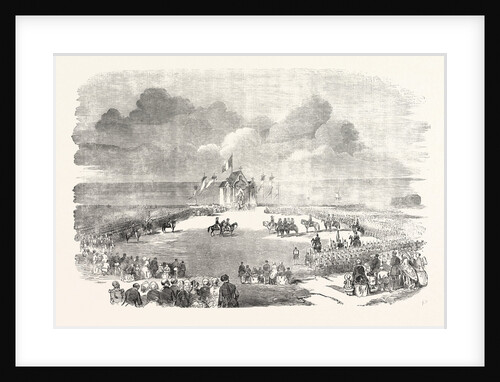 The Grand Military Mass at the Camp at Honvault Near Boulogne 1854 by Anonymous