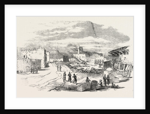 Ruins at Varna after the Fire 1854 by Anonymous