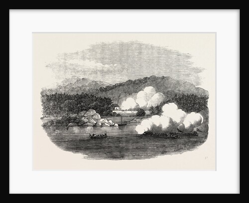 Boat Attack by H.M.S. Gorgon on One of the Aland Isles by Anonymous