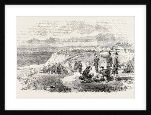 The Camp at Slobodzie 1854 by Anonymous
