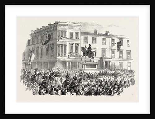 Inauguration of Marochetti's Statue of Her Majesty at Glasgow UK 1854 by Anonymous