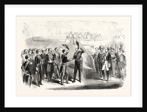 Meeting of Prince Albert and the Emperor of the French at Boulogne 1854 by Anonymous