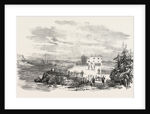 Surrender of the Tower of Prasto Bomarsund 1854 by Anonymous