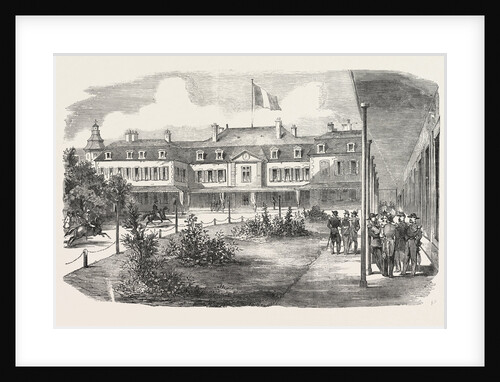 The Hotel Brighton Boulogne France 1854 by Anonymous