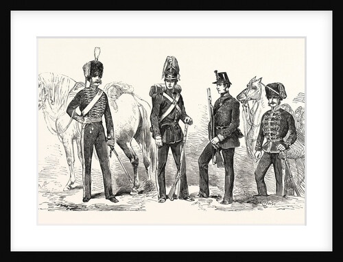 New Dresses for the Artillery 1854 by Anonymous