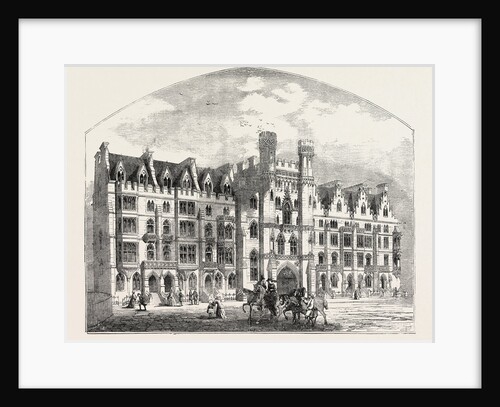 Westminster Improvements: New Houses in the Broad Sanctuary 1854 by Anonymous