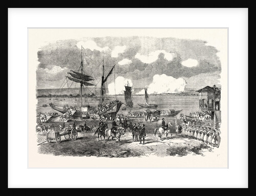 Oltenitza from Turtukai 1854 by Anonymous