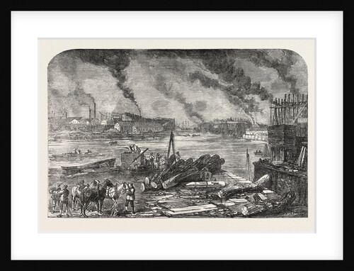 Mare and Co.'s Iron Ship-Building Works Bow-Creek Blackwall 1854 by Anonymous