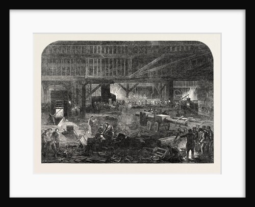 Mare and Co.'s Iron Ship-Building Works 1854 by Anonymous