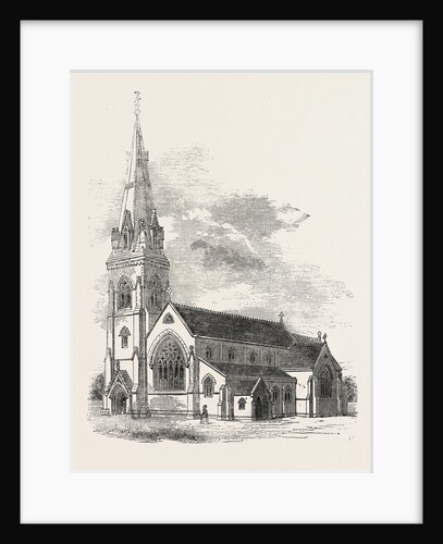 New Church of St. John Radipole Weymouth 1854 by Anonymous