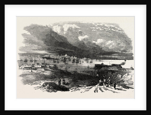 The Crimean War: Sebastopol Sketched from Fort Constantine 1854 by Anonymous