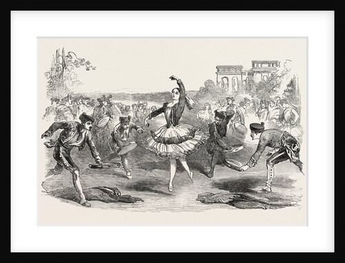 The Spanish Dancers at the Haymarket Theatre London 1854 by Anonymous