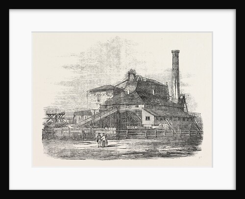 Mouth of the Harton Coal-Pit South Shields 1854 by Anonymous