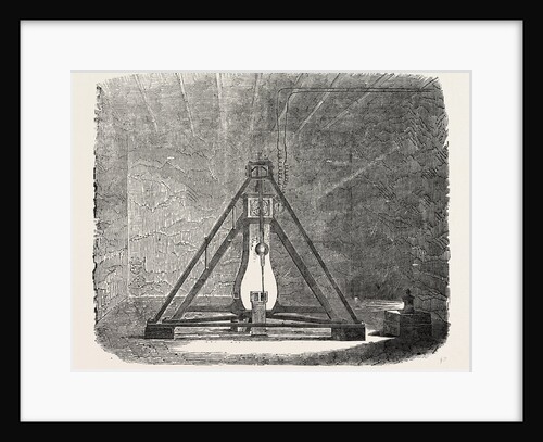 Pendulum-Room at the Bottom of the Harton Coal-Pit 1854 by Anonymous