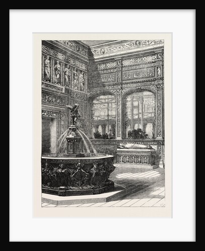 The Renaissance Court at the Crystal Palace Sydenham UK 1854 by Anonymous