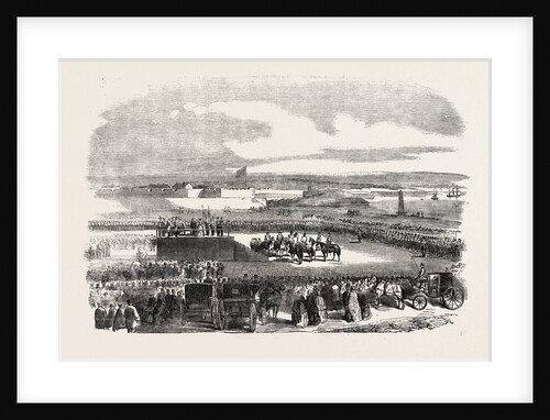 Presentation of Colours to the First Somerset Militia by the Countess Poulett 1854 by Anonymous