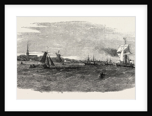 Tonning on the Eyder 1854 by Anonymous