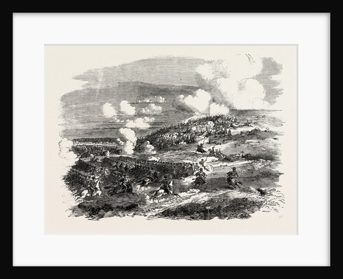 The Crimean War: The Light Cavalry Charge at Balaclava 1854 by Anonymous