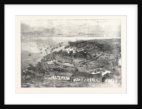 The Crimean War: The Siege of Sebastopol: General View 1854 by Anonymous