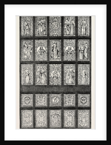 Painted Window Presented to the King of Denmark by Mr. Peto M.P. 1854 by Anonymous