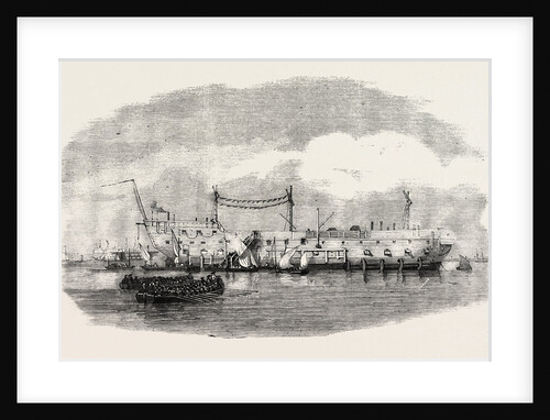 The Hulk Blake at Spithead 1854 by Anonymous