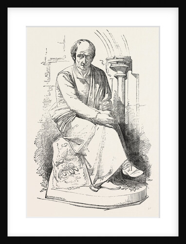The Poet Wordsworth Placed in Westminster Abbey 1854 by Anonymous