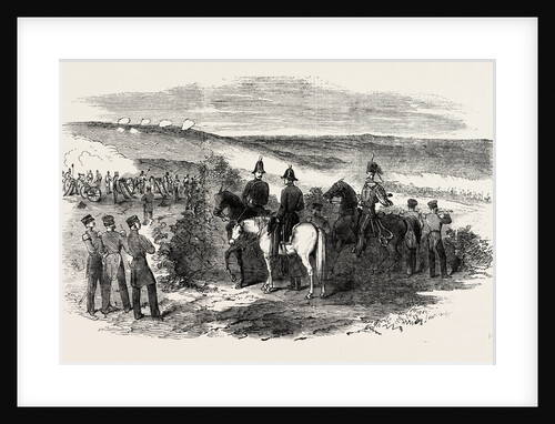 The Crimean War: Sortie of the Russians from Sebastopol General Sir De Lacy Evans and Staff 1854 by Anonymous
